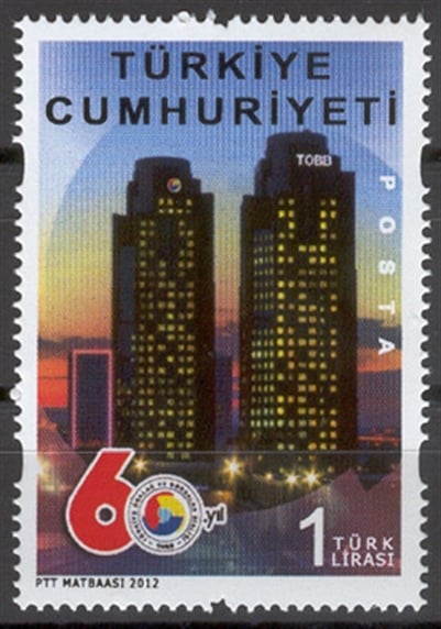 1094 Türkiye Odalar ve Borsalar Birliği ( TOBB ) Kuruluşunun 60.Yılı