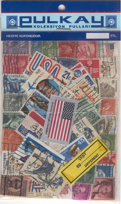 50 Çeşit Damgalı ÜLKELER  Amerika