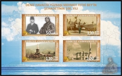 1145 Deniz Havacı Yüzbaşı Mehmet fethi Beyin Şehadetinin 100.Yılı