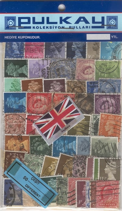 50 ÇEŞİT DAM. ÜLKELER - İngiltere