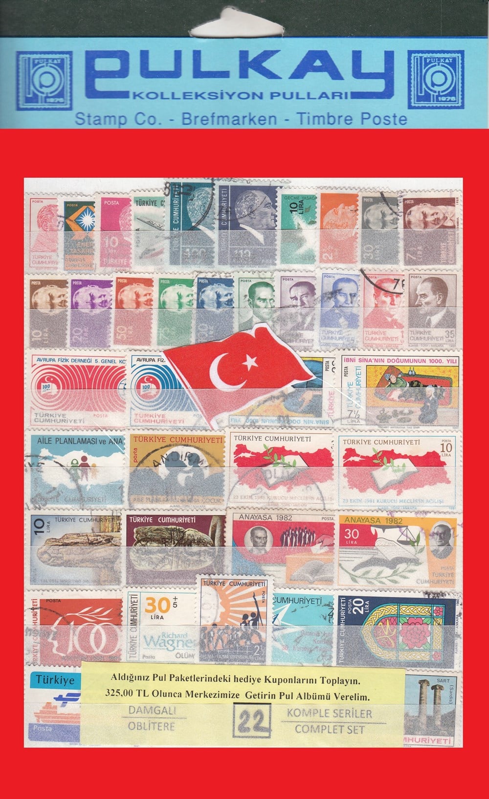 DTP-17 DAMGALI TAM SERİ TÜRK PAKETİ
