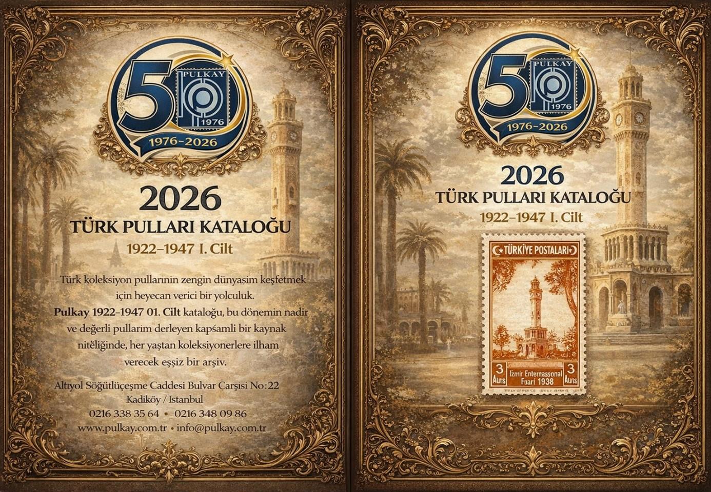 TÜRK PULLARI KATALOĞU 01