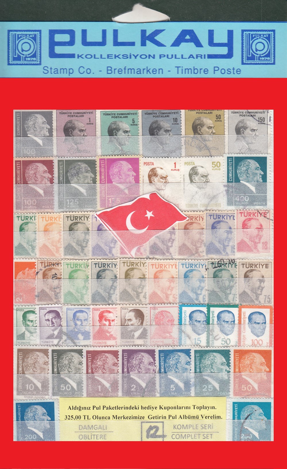  DTP-23 DAMGALI TAM SERİ TÜRK PAKETİ