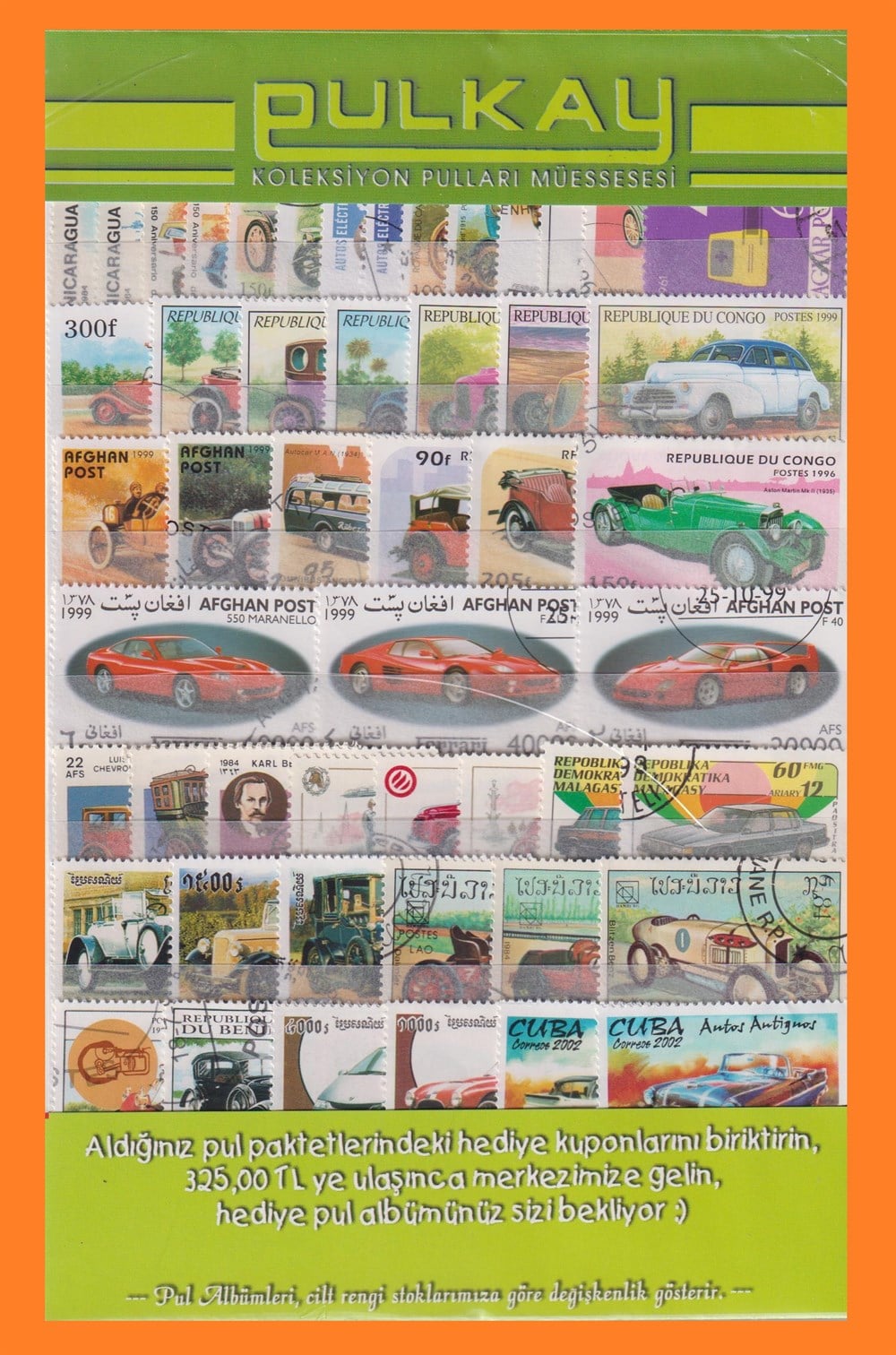  LUX (.Lx.) 50 ÇEŞİT -ARABA