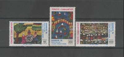 0463 Samsun 76 I.Ulusal Gençlik  Pul Sergisi