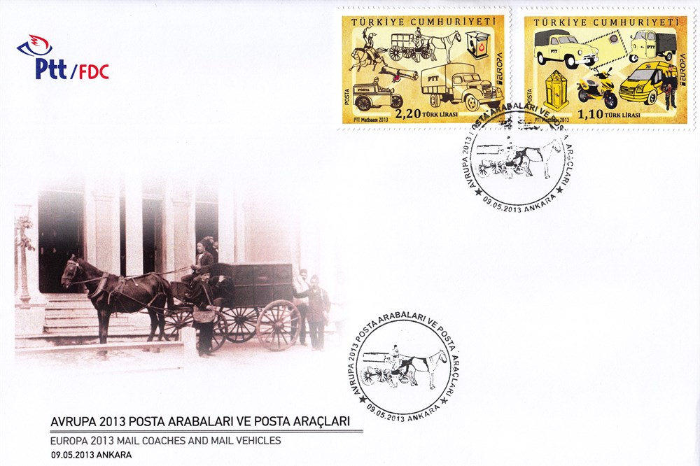1117 Avrupa-Posta Arabaları ve Posta Araçları