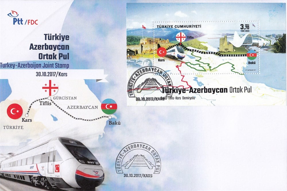 1256 Türkiye-Azerbeycan-Ortak Pul