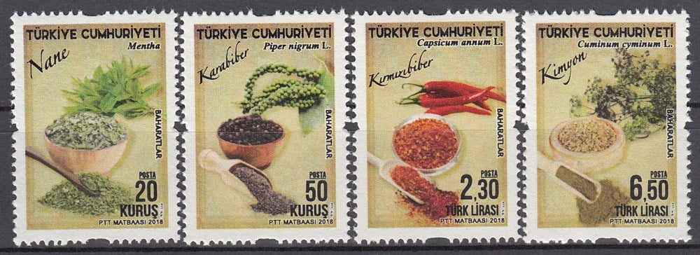 1272-BaharatlarKonulu Sürekli Posta Pulları