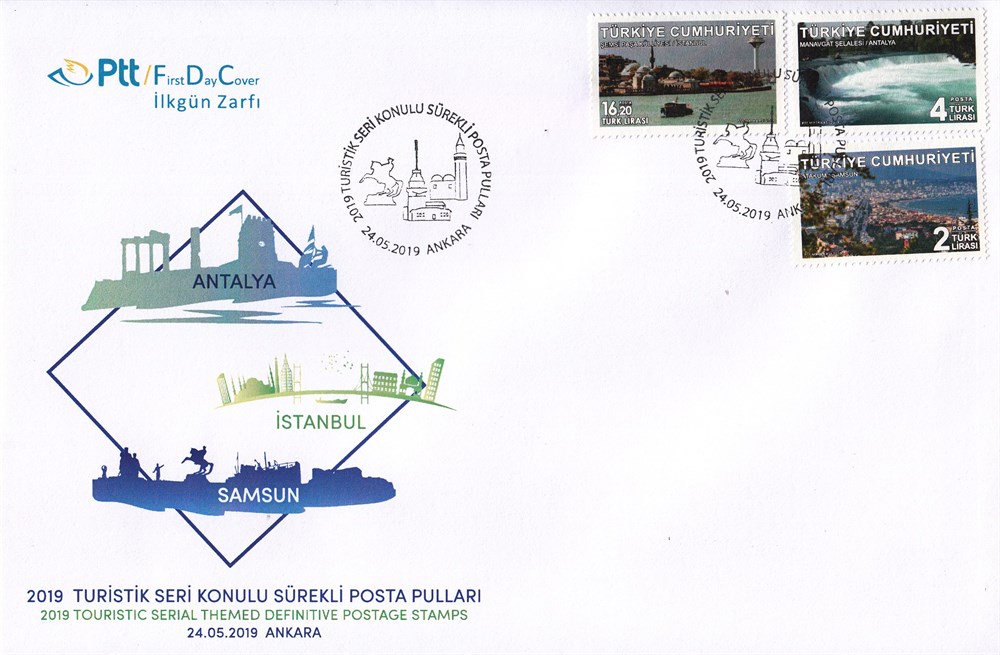 1311-Turistik Konulu Sürekli Posta
