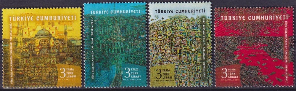 1357-Türk Ressamlarımızın Tabloları