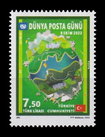 1399-DÜNYA POSTA GÜNÜ