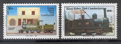 0073 Kıbrıs'ta Tren - 1904/1951