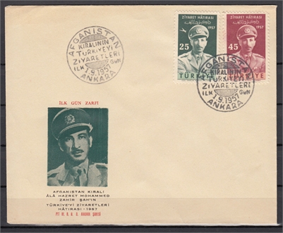 162 Afganistan Kralı'nın Türkiye'yi Ziyareti