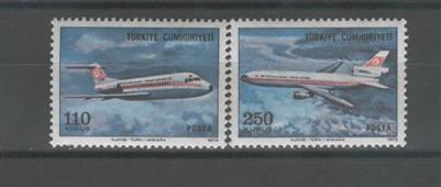 0430 Uçak Konulu Posta Serisi