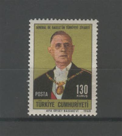 0331 Fransız Cumhurbaşkanı De Gaulle'nin Türkiye Ziyareti