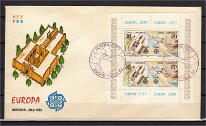 555 Europa (CEPT) Hatıra Bloku