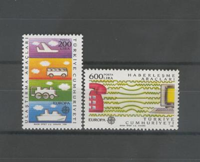 0650 Europa - CEPT - Ulaştırma ve Haberleşme Araçları