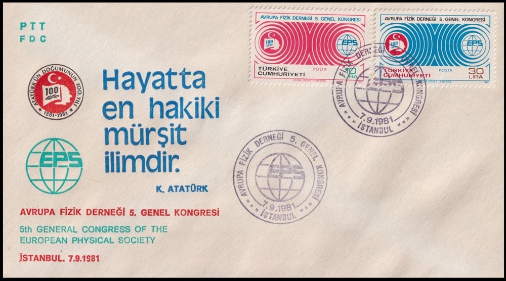 543-Avrupa Fizik Derneği V. Genel Kongresi