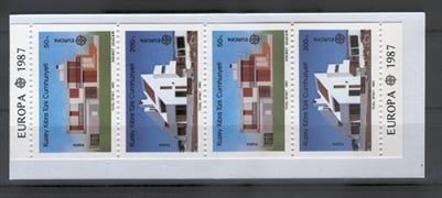 0076-A Europa - CEPT Mimaride Modern Sanat-Karne