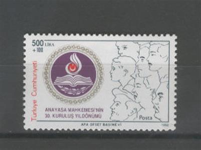 0716 Anayasa mahkemesi'nin 30. Kuruluş Yılı