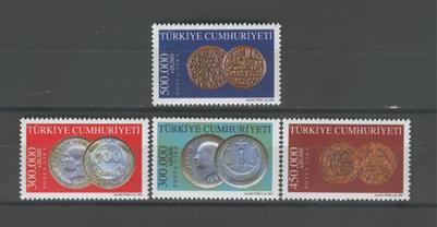 0865 Selçuklu-Osmanlı-Cumhuriyet  Dönemi Paraları