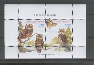 0813 'Dünya Çevre Günü - Baykuş Özel Blok