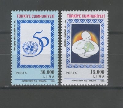 0772 Birleşmiş Milletler Örgütünün 50.Yılı - UNESCO Hoşgörü Yılı