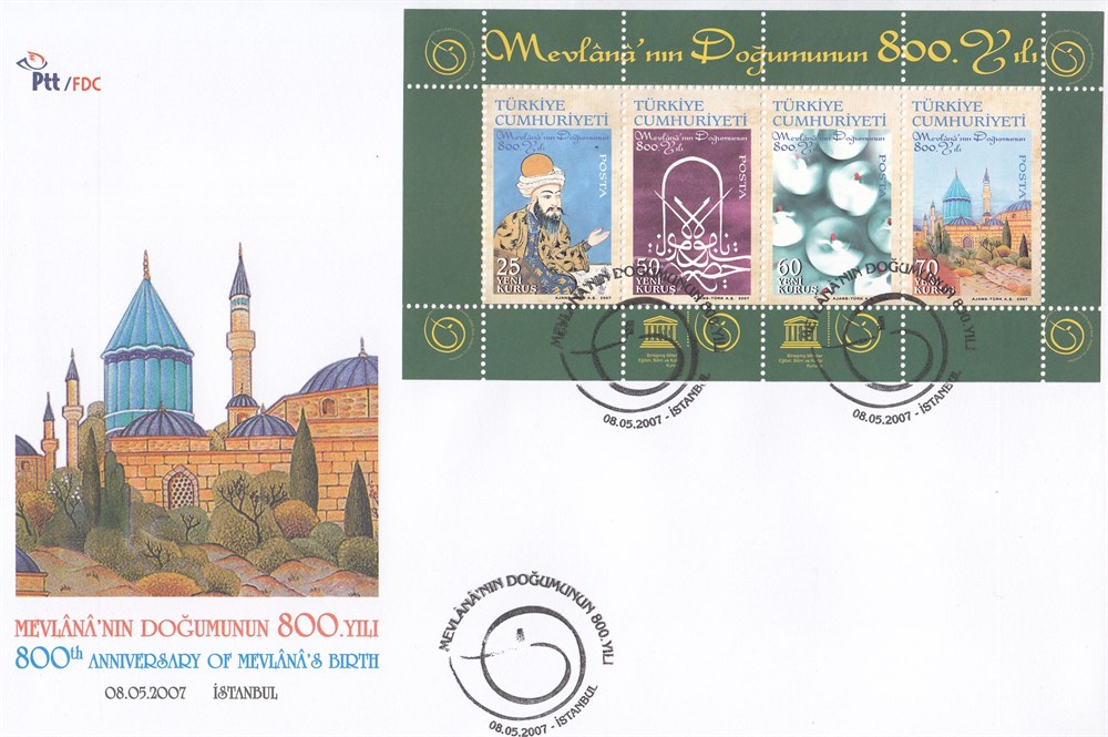 71 Mevlana'nın Doğumunun 800.Yılı-Blok