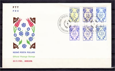 583 Lale Motifli Resmi Seri