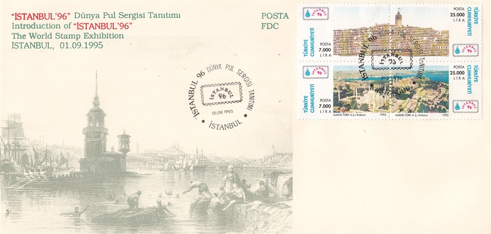 771 İstanbul-96 Dünya Pul Sergisi Tanıtım Pulu