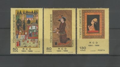 0342 RCD - Türk - İran - Pakistan  Minyatürleri