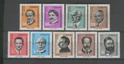 0281 Türk Büyükleri ve Meşhurları Sürekli Seri - 2.Seri