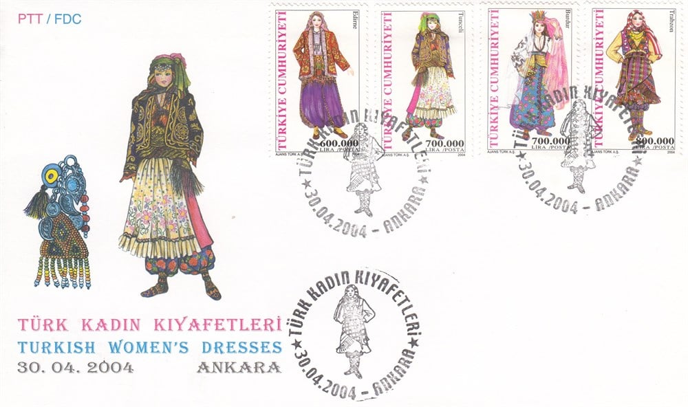 901 Türk Kadın Kıyafetleri