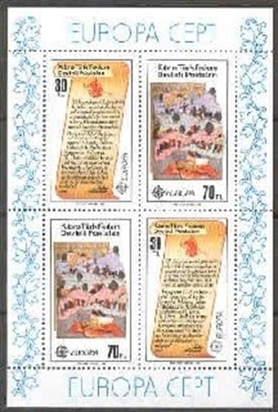 0040 Europa - CEPT - Özel Blok