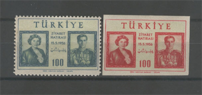 0143 İran Şehinşah ve İmparatoriçenin Türkiyeyi Ziyaretleri