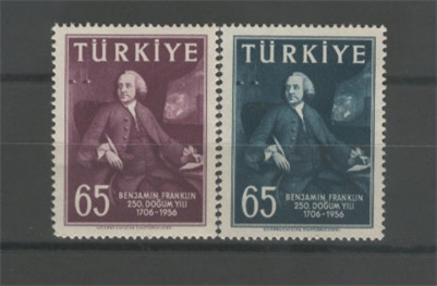 0169  Benjamin Franklinin 250  Doğum Yılı