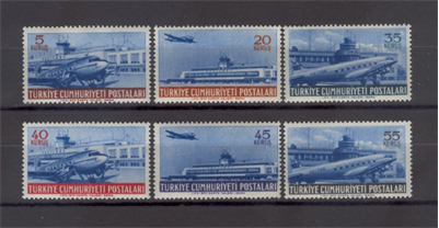 0123 Uçak Posta Pulları - Beşinci Uçak