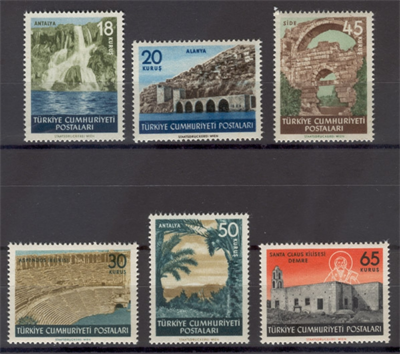 0139 Antalya Turistik Hatıra Serisi