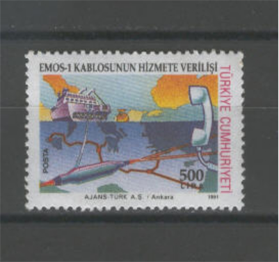 0704 EMOS - 1 Kablosunun Hizmete Verilişi