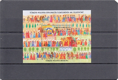 1166 Türkiye-Polanya Ortak Pul