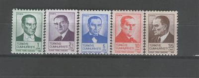0552 Atatürk Resimli Posta 
