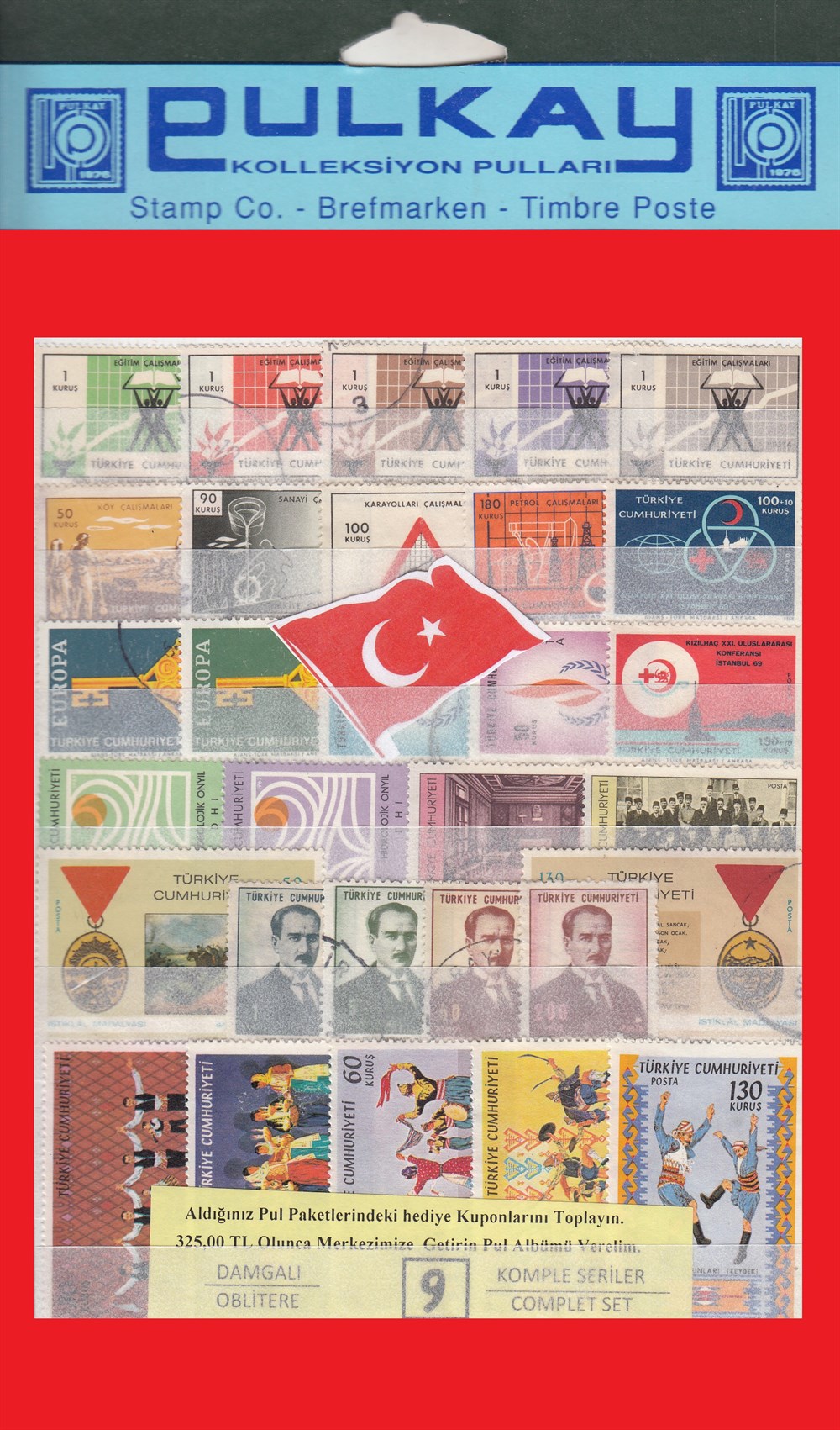 DTP-09 DAMGALI TAM SERİ TÜRK PAKETİ