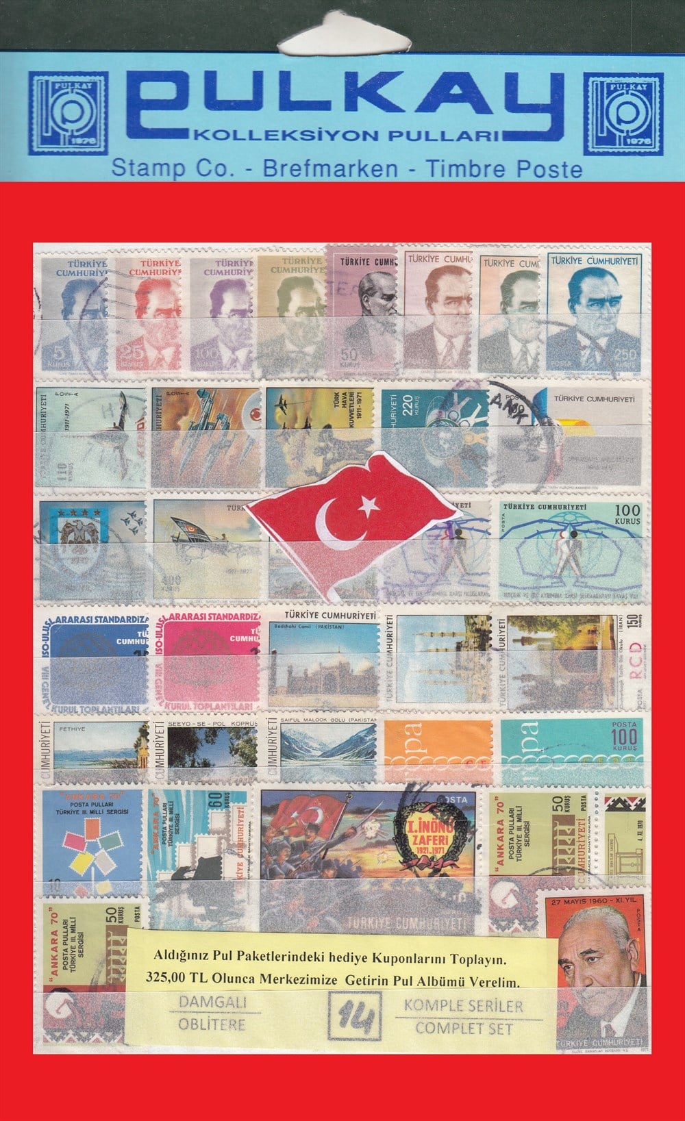 DTP-11 DAMGALI TAM SERİ TÜRK PAKETİ