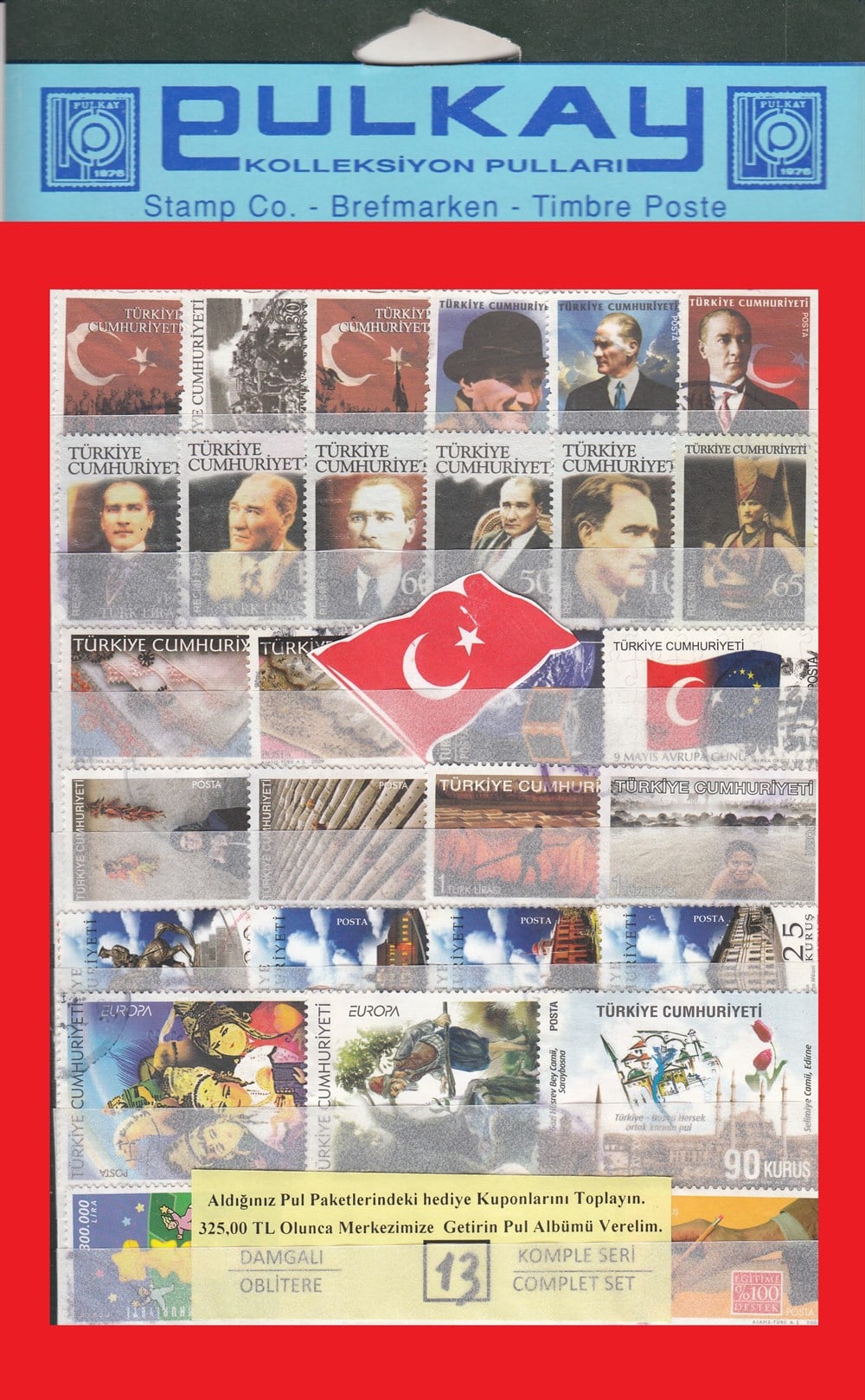 DTP-19 DAMGALI TAM SERİ TÜRK PAKETİ