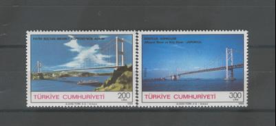 0655 Fatih Sultan Mehmet Köprüsü'nün  Açılışı ve Dostluk Köprüleri - Minami  Bisan/Kıta Bisan - Japonya