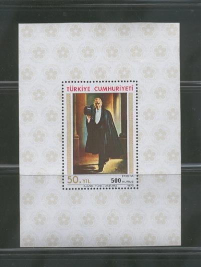 0424 Cumhuriyet'in 50.Yılı-Özel Blok