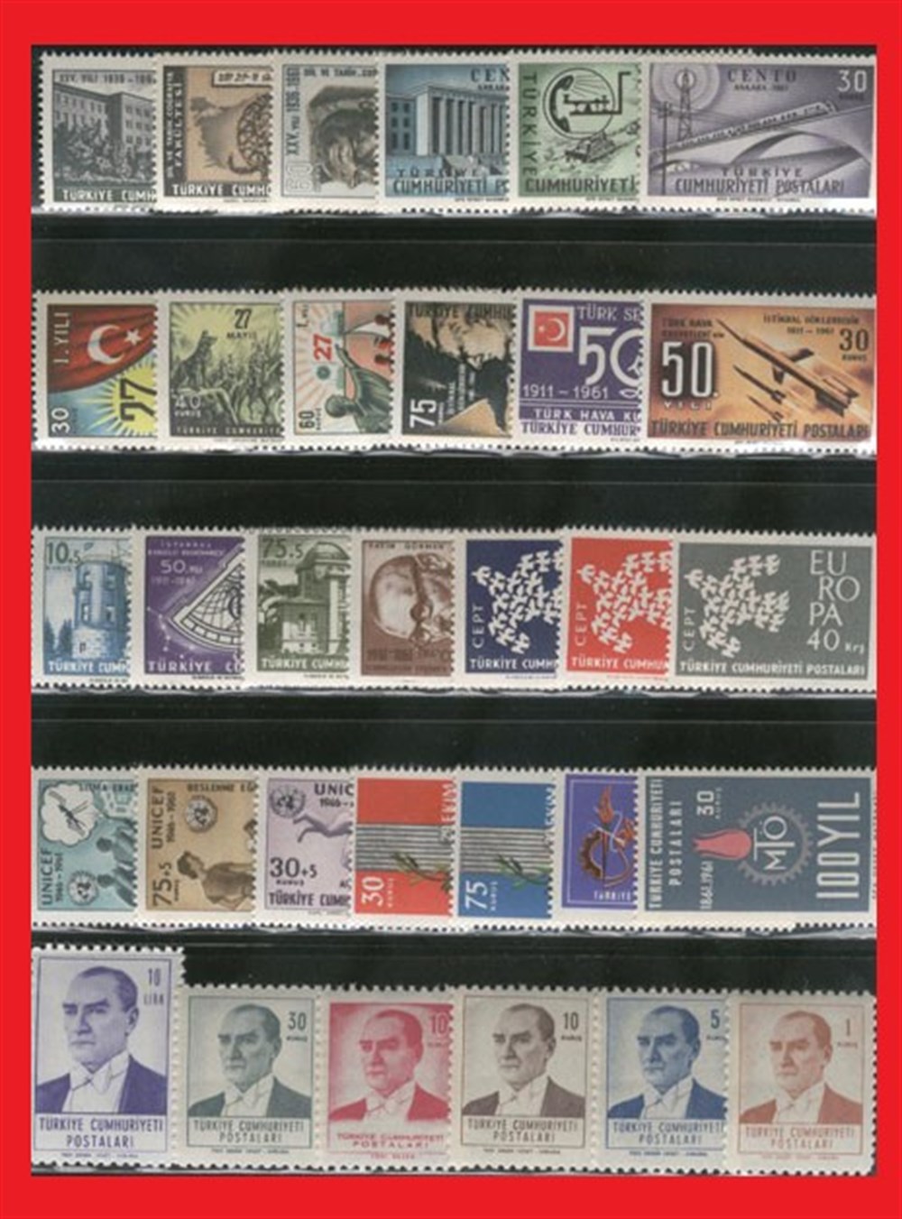 Vkm Dmgsız TÜRK Seri - 1961