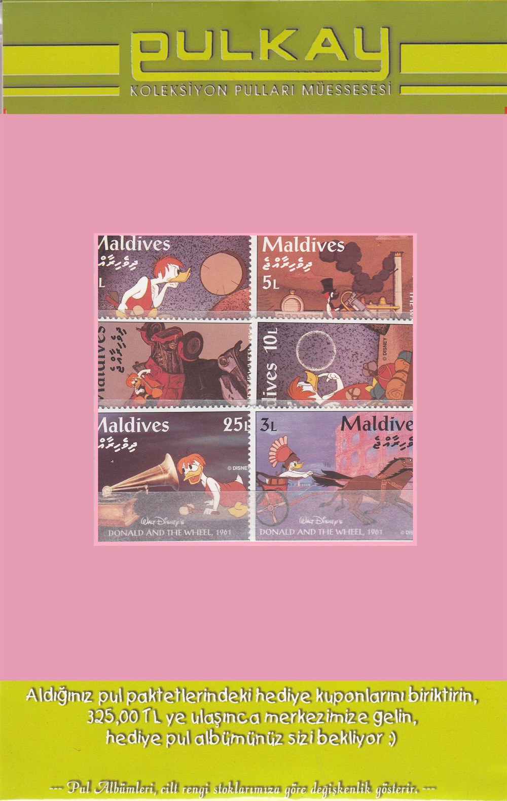 WALT DİSNEY PUL PAKET-03