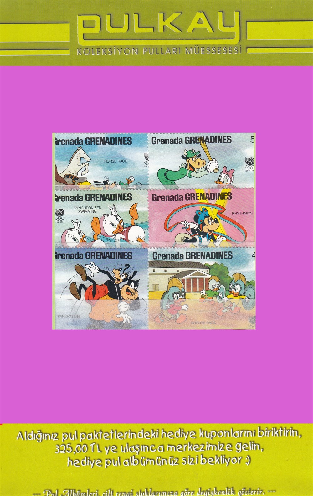 WALT DİSNEY PUL PAKET-17
