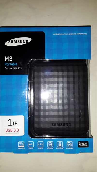 Samsung 1 Tb. Usb harici harddisk